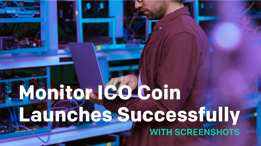 Monitor ICO Coin Launches Successfully With Screenshots